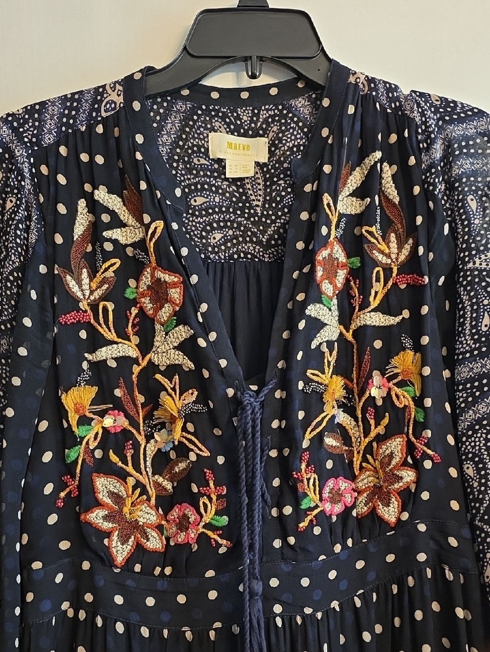 Maeve Cassidy Embroidered Midi Dress - Picture 5 of 13